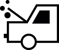 Car With Heat Problems Tracing Svg Vector, Free Vectors File
